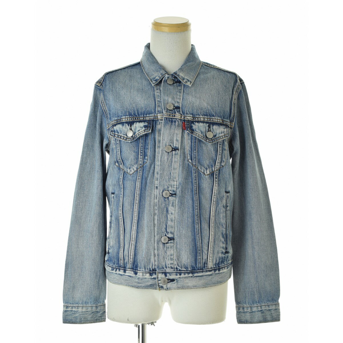 Leather - 【中古】LeVIS PReMIUM / リーバイスプレミアム72334-0351 トラッカージャケットデニムジャケット【cacgafcc-m】