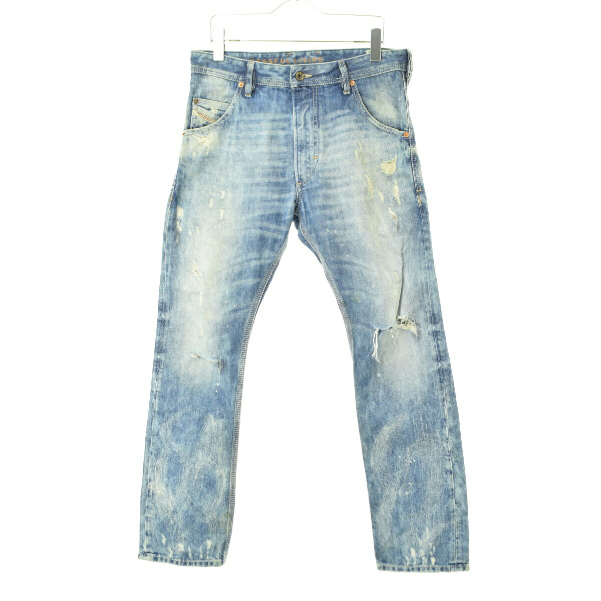 樂天商城 - 【中古】【期間限定値下げ】DIESEL / ディーゼルKROOLEY 0886P REGULAR SLIM CARROTデニムパンツ【cacfbccc-m】