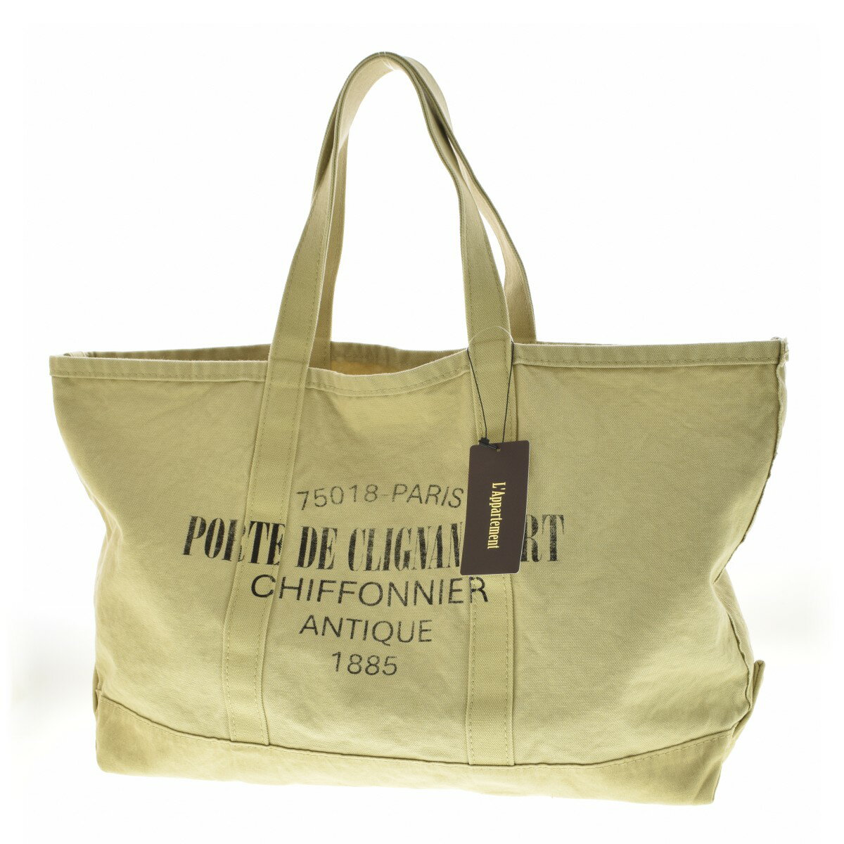 Rakuten - 【中古】J.J.MERCER × L'APPARTEMENT / ジェイジェイマーサー × アパルトモン26SS 別注 26092570003510 TOTE BAG(L)トートバッグ【cacgaebf-z】