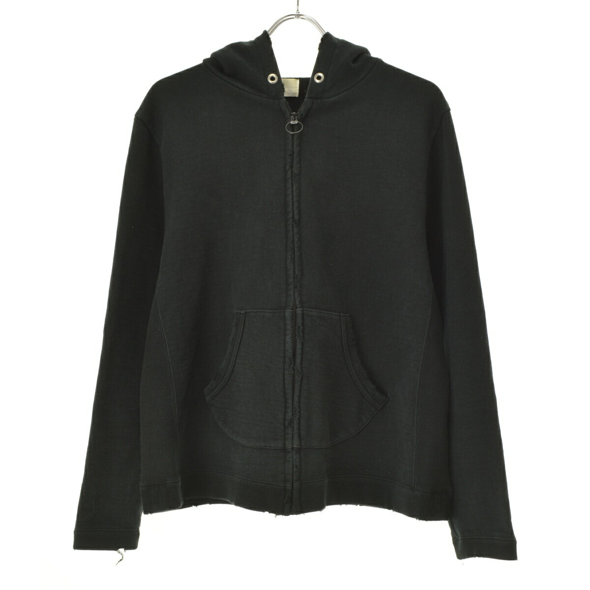 【中古】WONDER&DISCOVER加工ジップアップスウェットパーカー【cacfbacg-m】