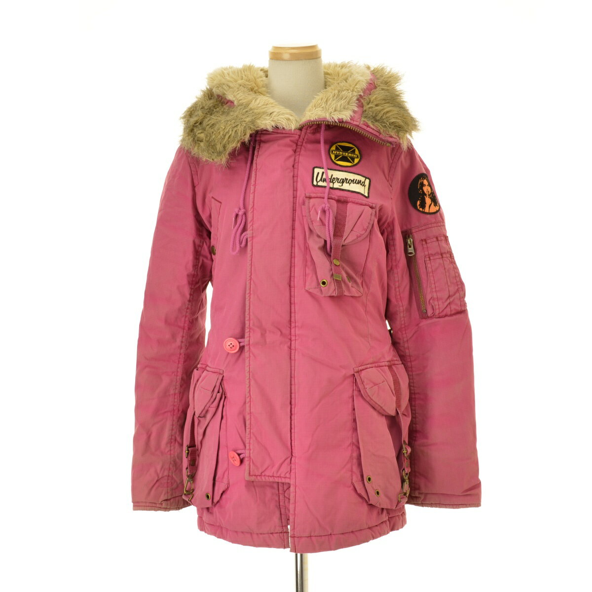 楽天市場】フェイクファー コート（ブランドヒステリックグラマー）の通販