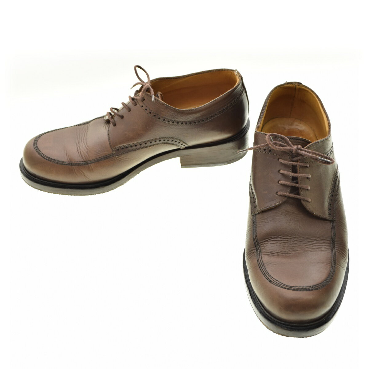 樂天商城 - 【中古】【期間限定値下げ】GIORGIO ARMANI / ジョルジオアルマーニ外羽根レザーシューズ【cacfagaf-z】
