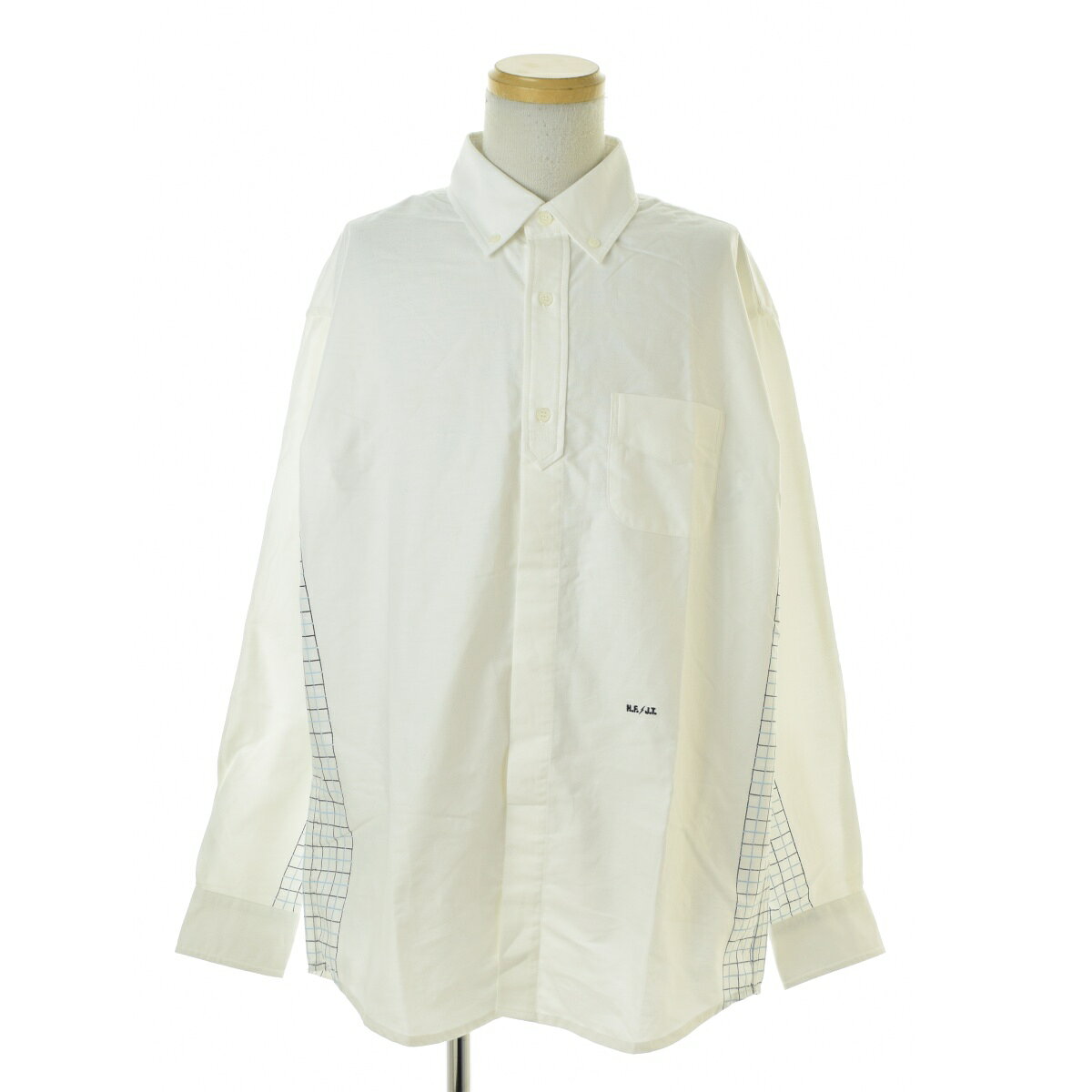 A.P.C. アーペーセー カジュアルシャツ S 白 【古着】【】【送料無料 