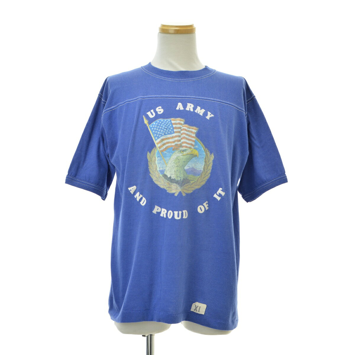 【中古】【期間限定値下げ】古着 / フルギUS ARMY AND PROUD OF IT半袖Tシャツ【ヴィンテージ】【cacgaece-m】