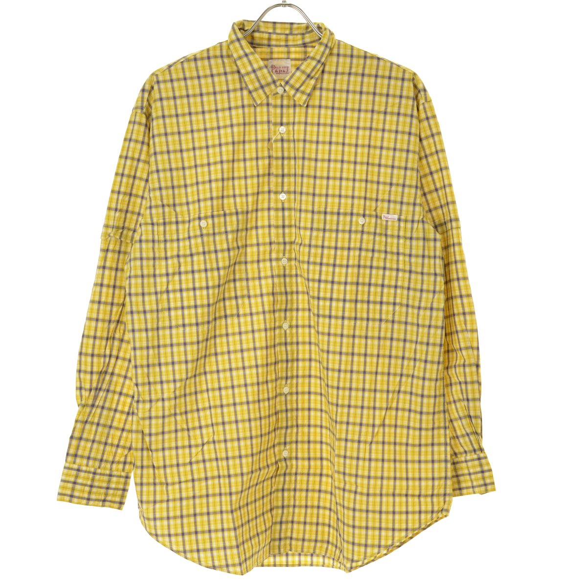 【中古】PAPAS / パパスD0478FBW34 WORLD TOUR チェック長袖シャツ【cacgagaf-m】