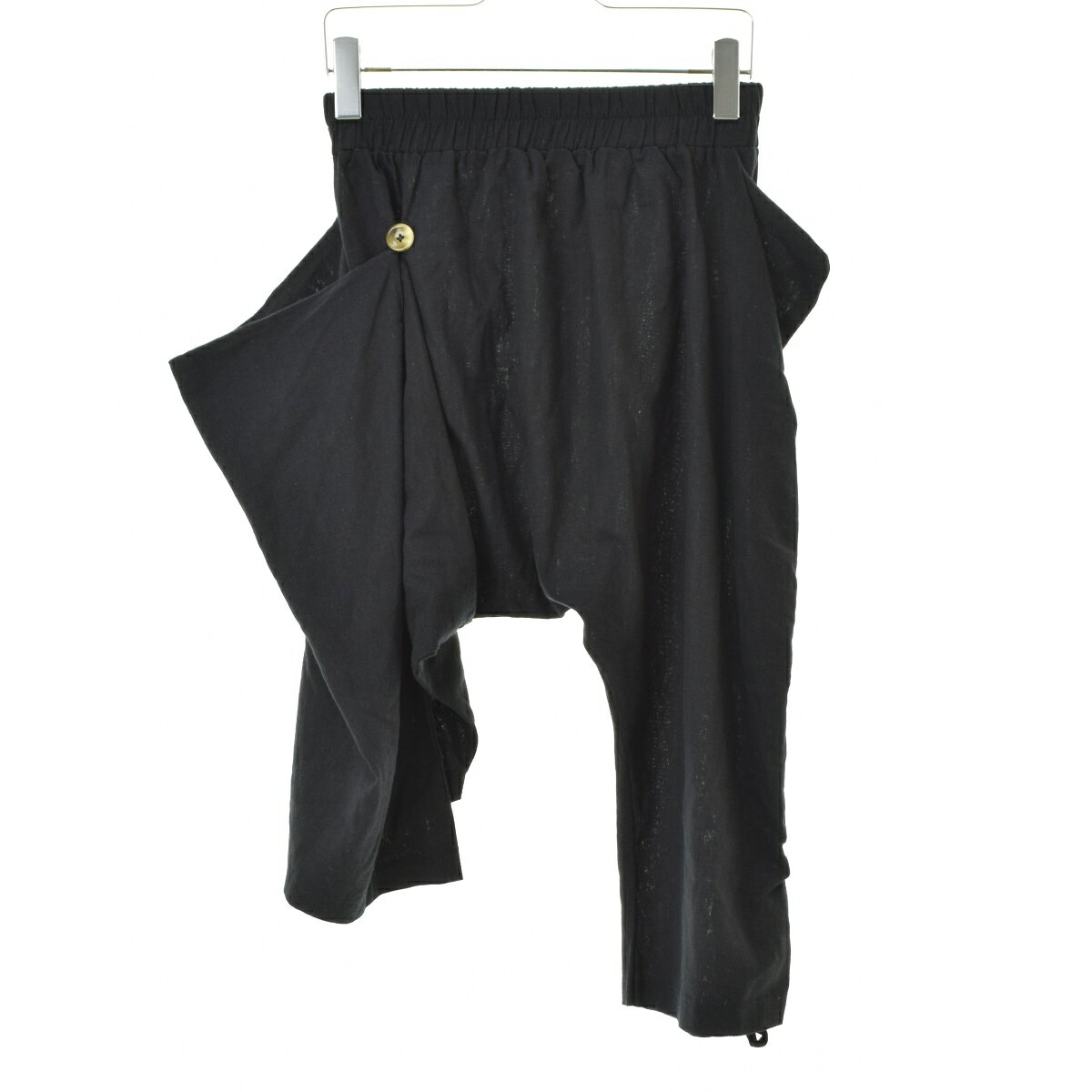 樂天商城 - 【中古】古着 / フルギ巻きデザインクロップドパンツ【cacgadae-l】