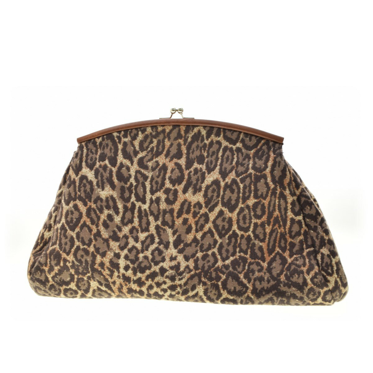 A VACATION / ア ヴァケーションPILLOW LEOPARD がま口 レオパード クラッチバッグバッグ