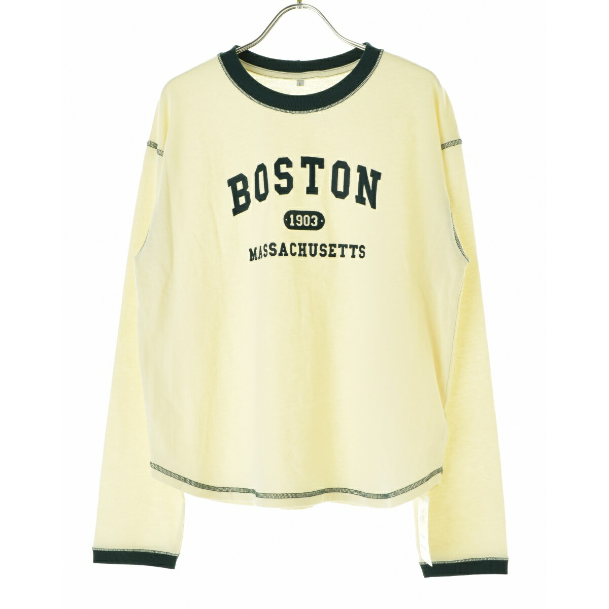 【中古】CLOSSHIカレッジ長袖Tシャツ【cacfahcd-l】