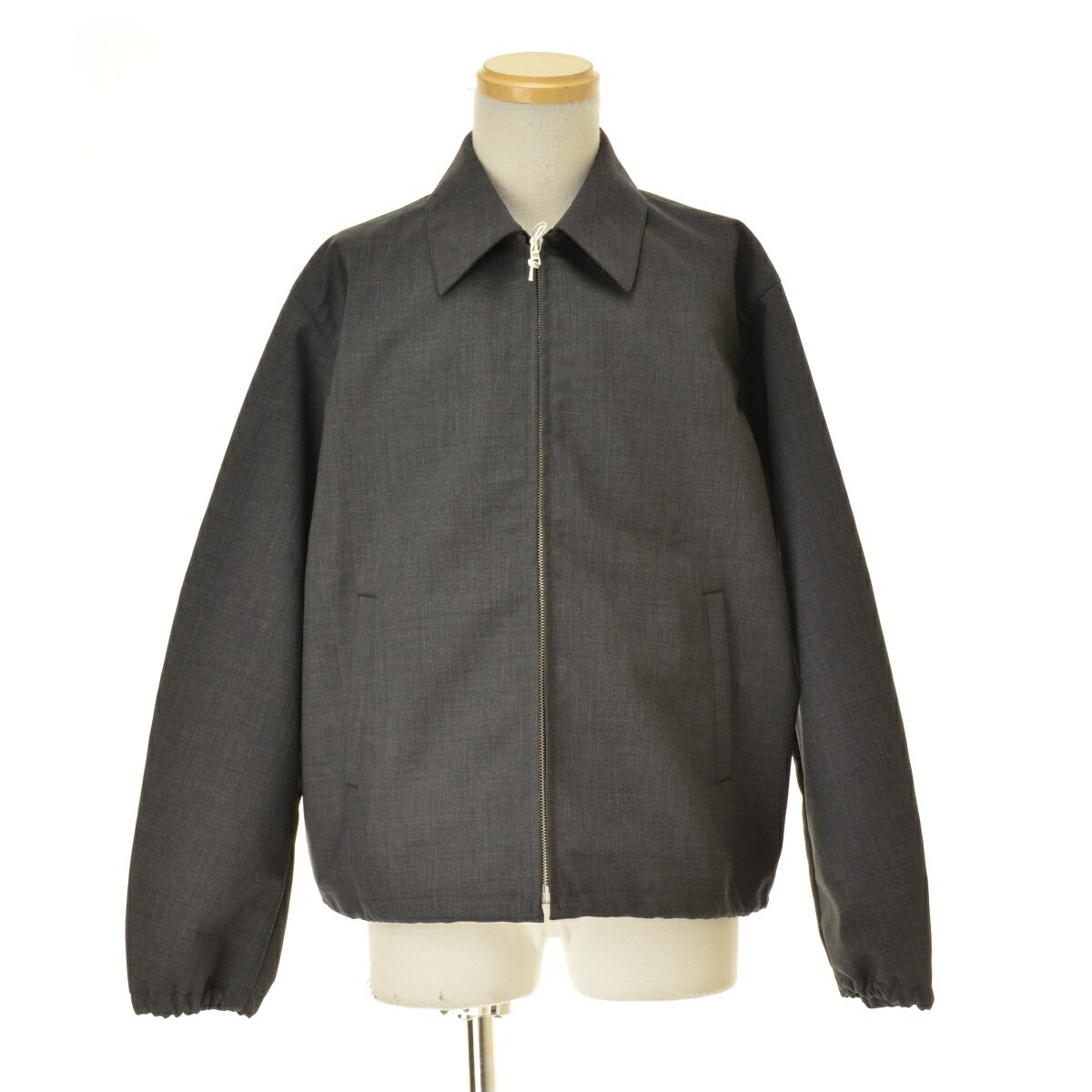 Rakuten - 【中古】AURALEE / オーラリー26SS A26SB02WB BONDED TROPICAL WOOL ZIP BLOUSONウールジャケット【cacgaecf-m】