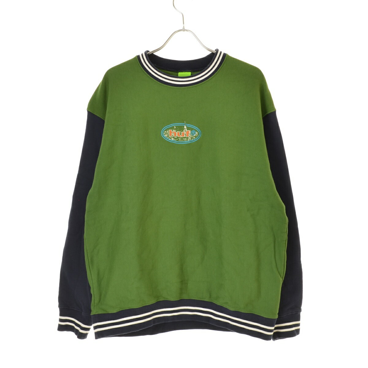 Rakuten - 【中古】HUF / ハフCITY LIGHTS CREW長袖スウェット【cacfbcce-m】