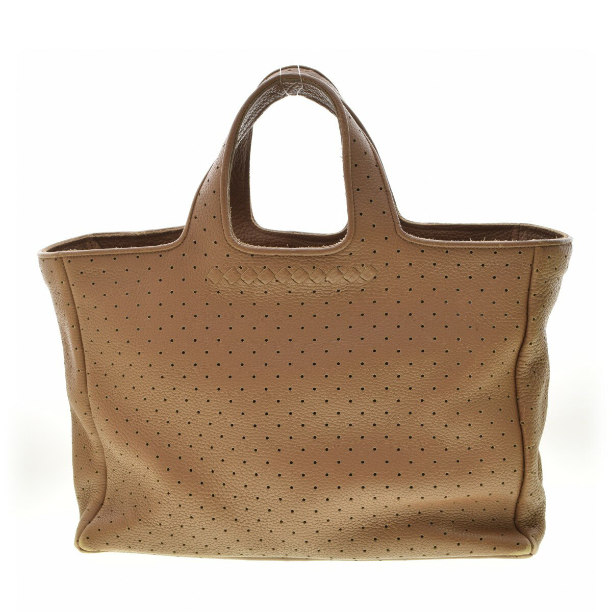 【中古】BOTTEGA VENETA / ボッテガヴェネタ152679 V2790 パンチング レザートートバッグ【cacfbcdb-z】