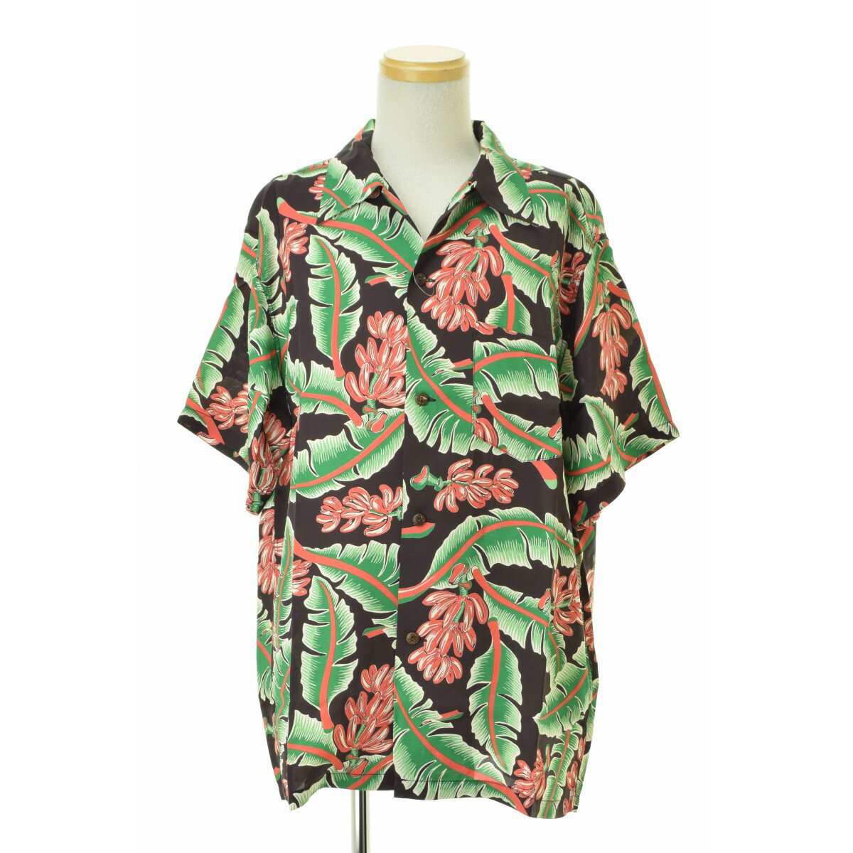 【中古】【期間限定値下げ】SUNSURF / サンサーフSS33317 BANANA LEAVES アロハシャツ半袖シャツ【cacfajcg-m】
