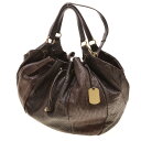 【中古】FURLA / フルライタリア製 カットワーク 2WAY レザーショルダーバッグ【cacebcbi-z】