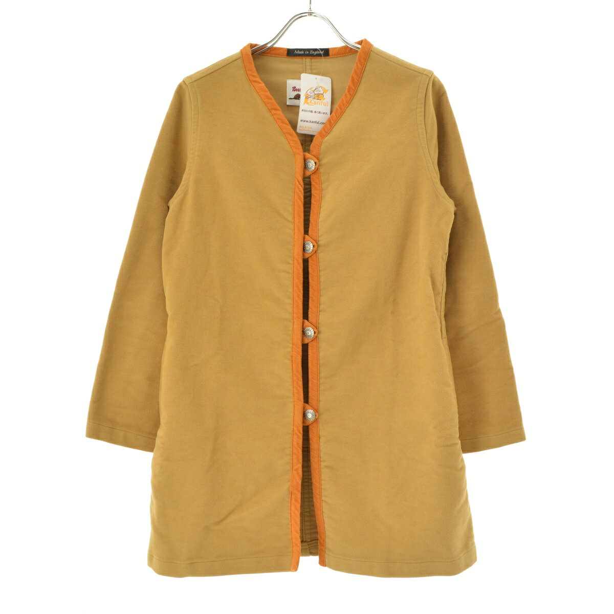 【UK古着】ビーバーオブボルトン　イングランド オイルドジャケット　ロング丈 中古・古着通販】Barbour (バブアー) Beacon jacket オイルド
