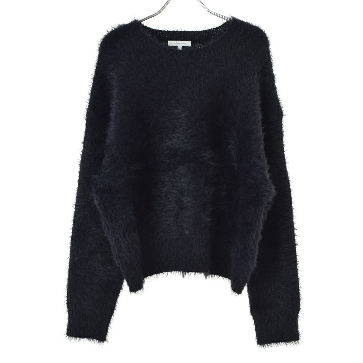 【中古】GLOBAL WORK / グローバルワークGW624596AD シャギークルーネックプルオーバー長袖ニットセーター【cacgagbd-l】 kanful-11976189 ブランド古着の買取販売カンフル パッケージ画像