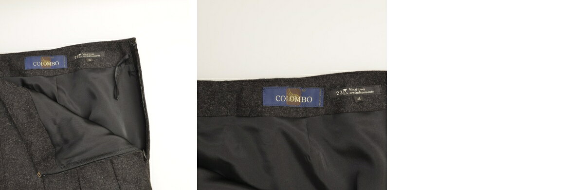 【中古】23区 / ニジュウサンクイタリア COLOMBO生地 ウールプリーツスカート【cacgaibi-l】 kanful-11982662 ブランド古着の買取販売カンフル サンプル画像3