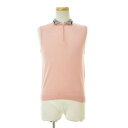 【中古】【期間限定値下げ】REGALO / レガロハーフジップニットベスト【caceabbb-m】