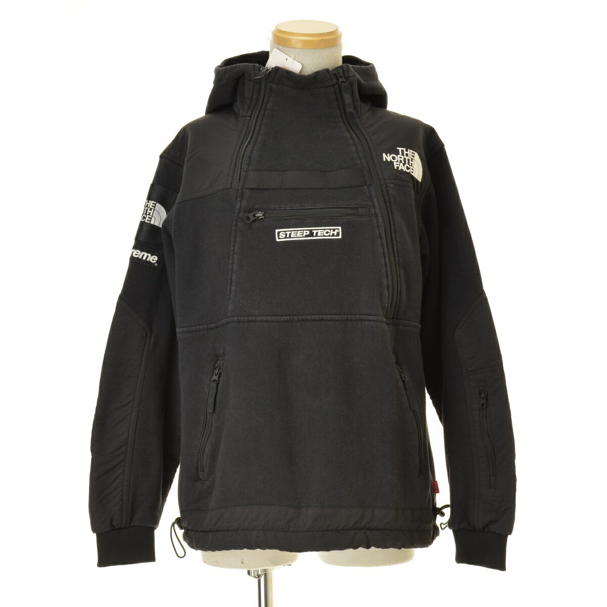 【中古】SUPREME × THE NORTH FACE / シュプリーム × ノースフェイス16SS NT01602I Steep Tech Hooded Sweatshirtスウェットパーカー【cacgaebf-m】