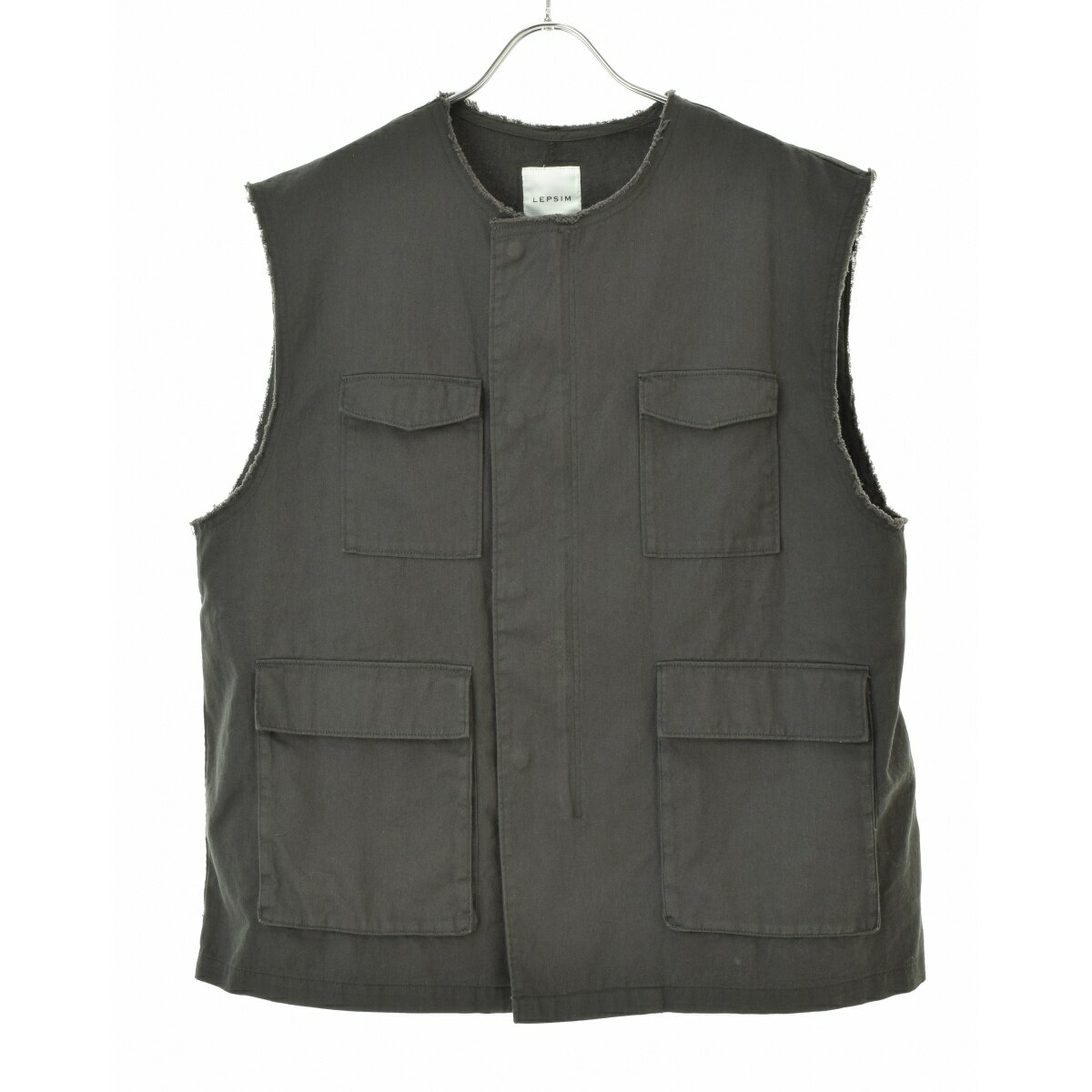 【中古】【期間限定値下げ】LEPSIM LOWRYS FARM / レプシィムローリーズファームLPA70591MC ミリタリーベスト【cacfadcf-l】