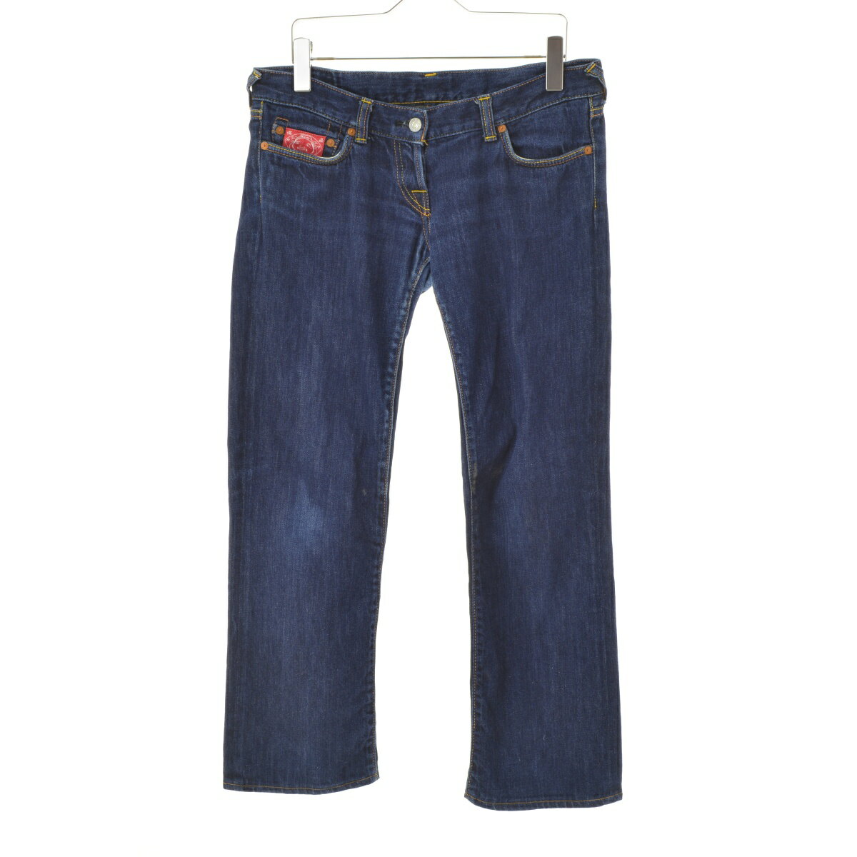 evisu donna ダークブルー ストレートデニム size 26 楽天市場】EVISU DONNAの通販