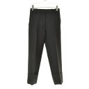 【中古】VALENTINO / ヴァレンティノSB3RB3901CF Crepe Couture Pants クレープクチュールウールシルククロップドパンツ【c...
