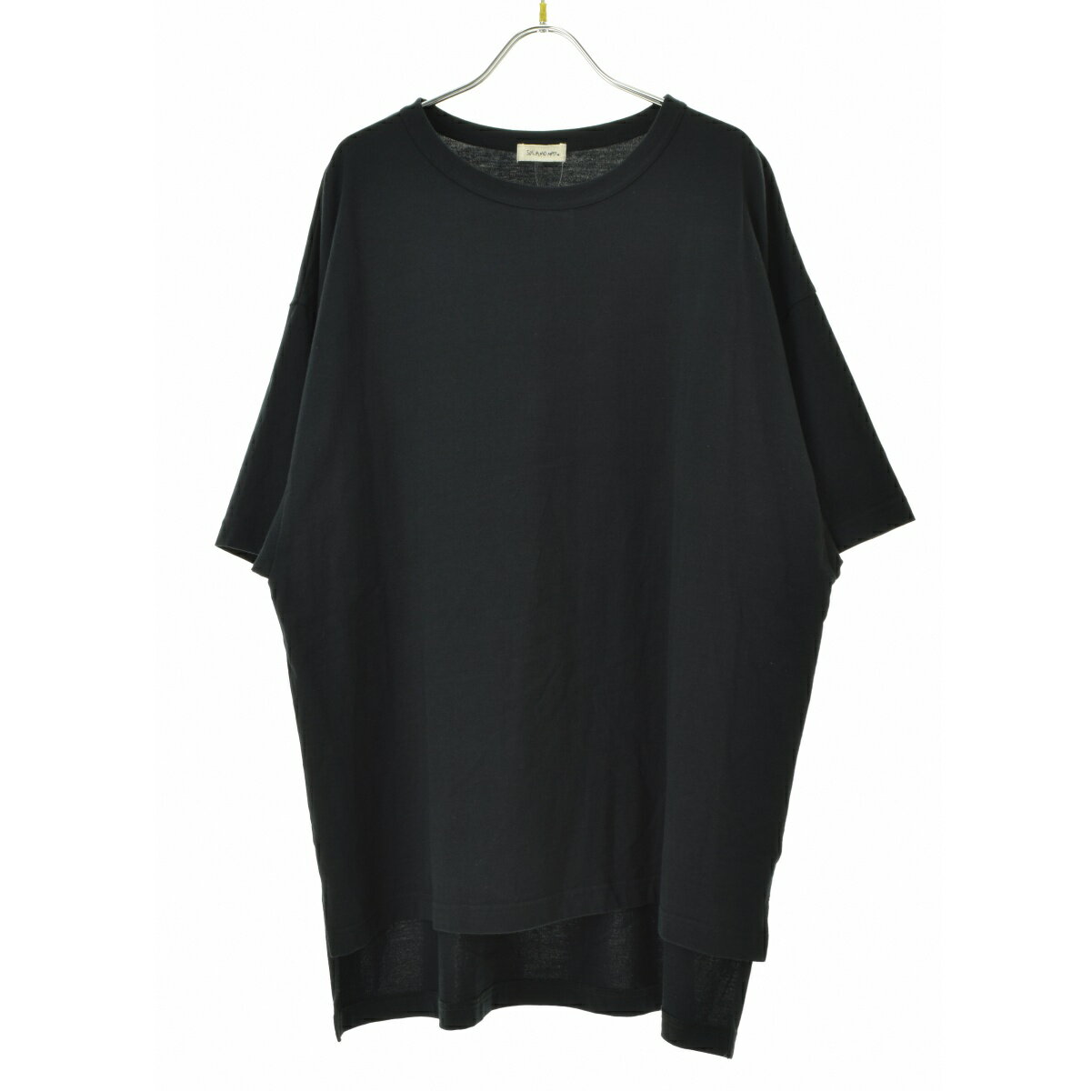 【中古】SOLAMONAT / ソラモナオーバーサイズ ビッグ七分袖Tシャツ【cacfajbf-l】