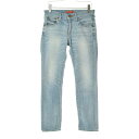 【中古】RED CARD / レッドカード64503 Anniversary 20th USED加工 ボーイフレンドデニムパンツ【cacfadbe-l】