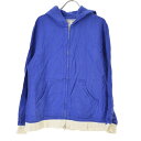 【中古】EEL / イールE-14404 BEACH PARKAジップアップパーカー【caceajci-l】