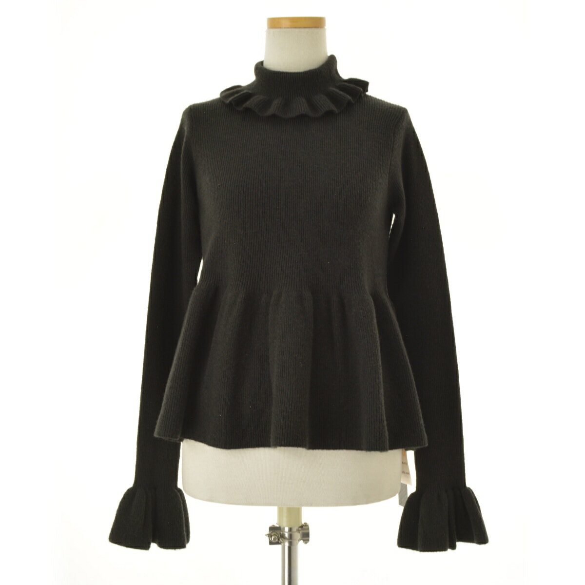 Rakuten - 【中古】CANDY STRIPPER / キャンディーストリッパー25AW 1256818 PEPLUM TURTLE KNIT ぺプラムタートル長袖ニットセーター【cacgadbi-l】