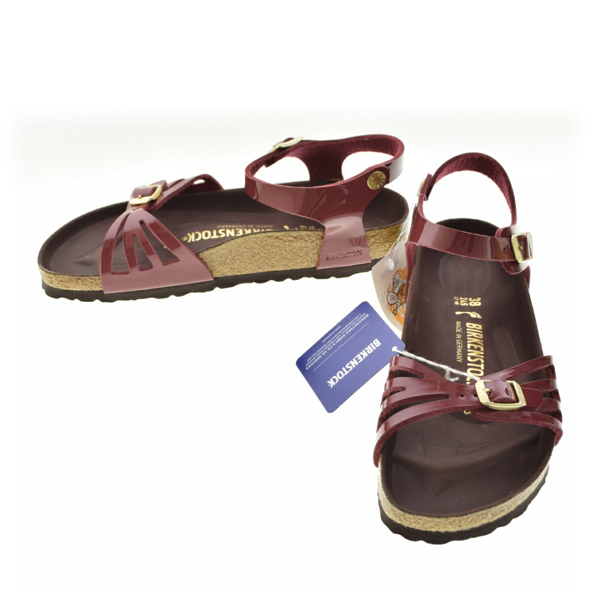 【中古】【期間限定値下げ】BIRKENSTOCK / ビルケンシュトック1016858 BALI BS PATENT BORDEAUX バリサンダル【cacgaeag-z】