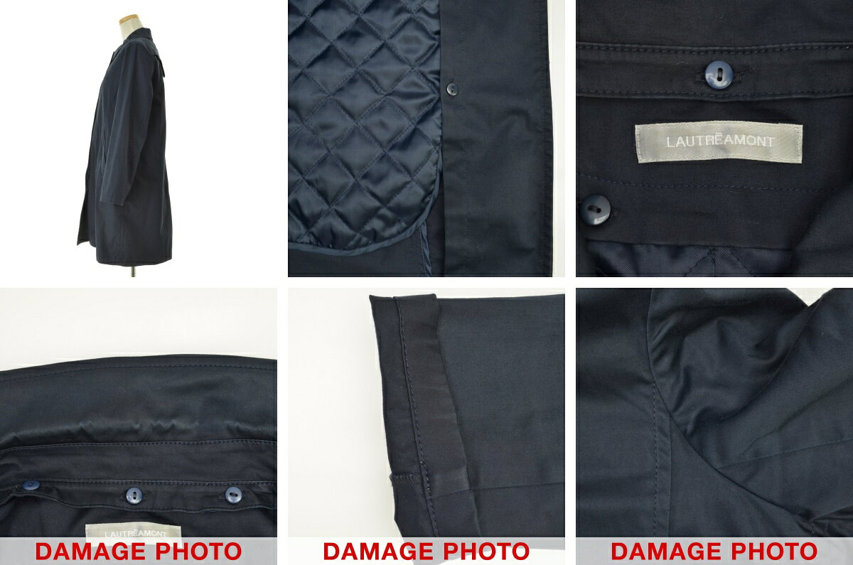 【中古】【期間限定値下げ】LAUTREAMONT / ロートレアモンライナー付コート【caccafba-l】