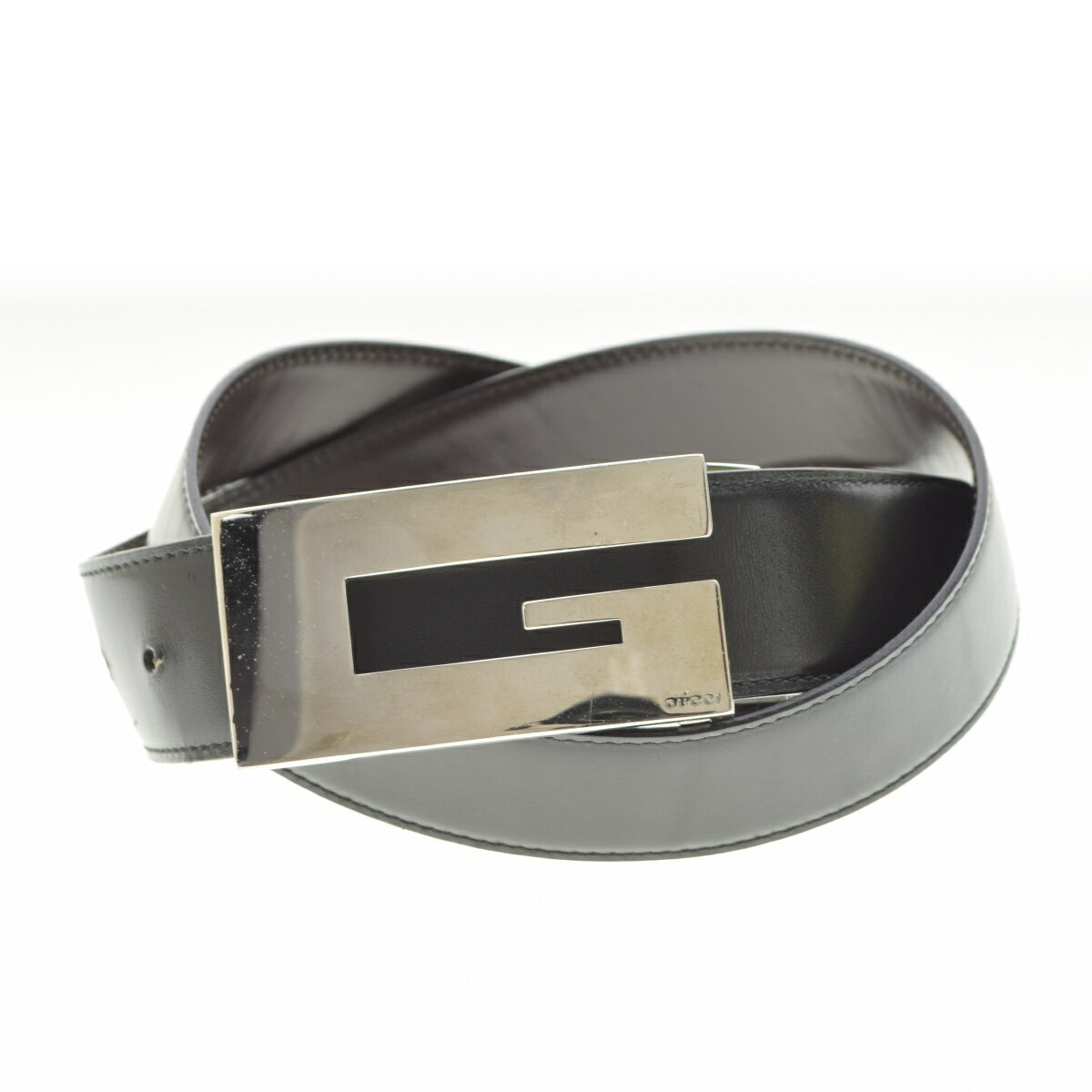 【中古】GUCCI / グッチ036 1192 1374 Gバックル レザーベルト【cacgagag-z】