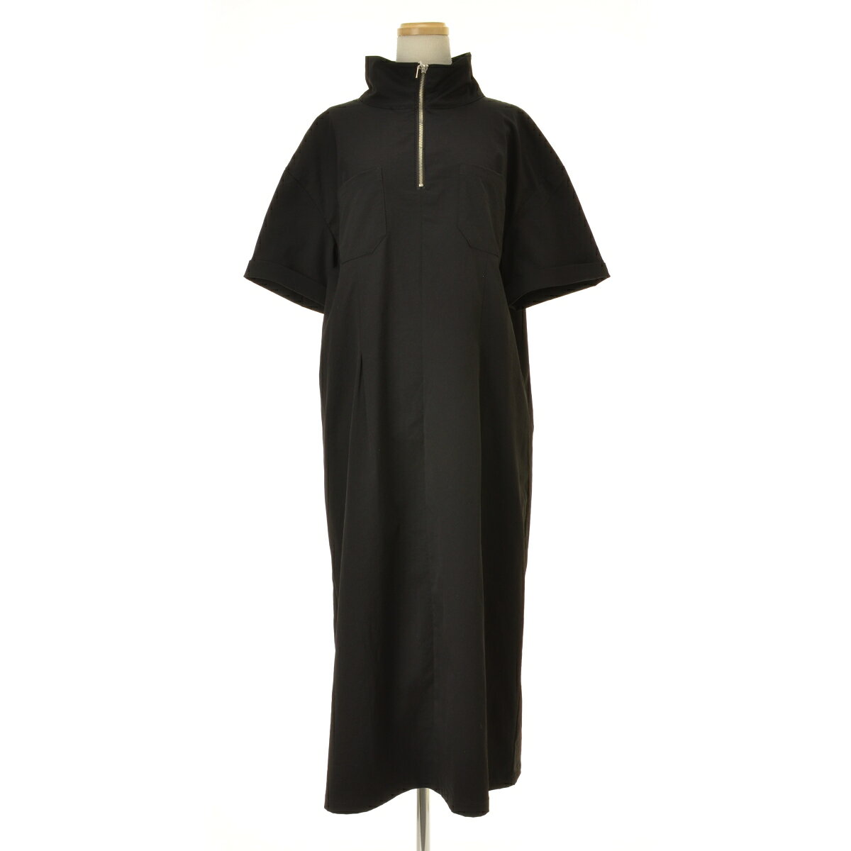 Rakuten - 【中古】Javaハーフジップロング五分袖ワンピース【cacgabaj-l】