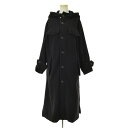 【中古】YOHJI YAMAMOTO+NOIR / ヨウジヤマモトノアールarchive NU-C08-118 アンゴラブレンド ロングウールコート【cacfadae-l】