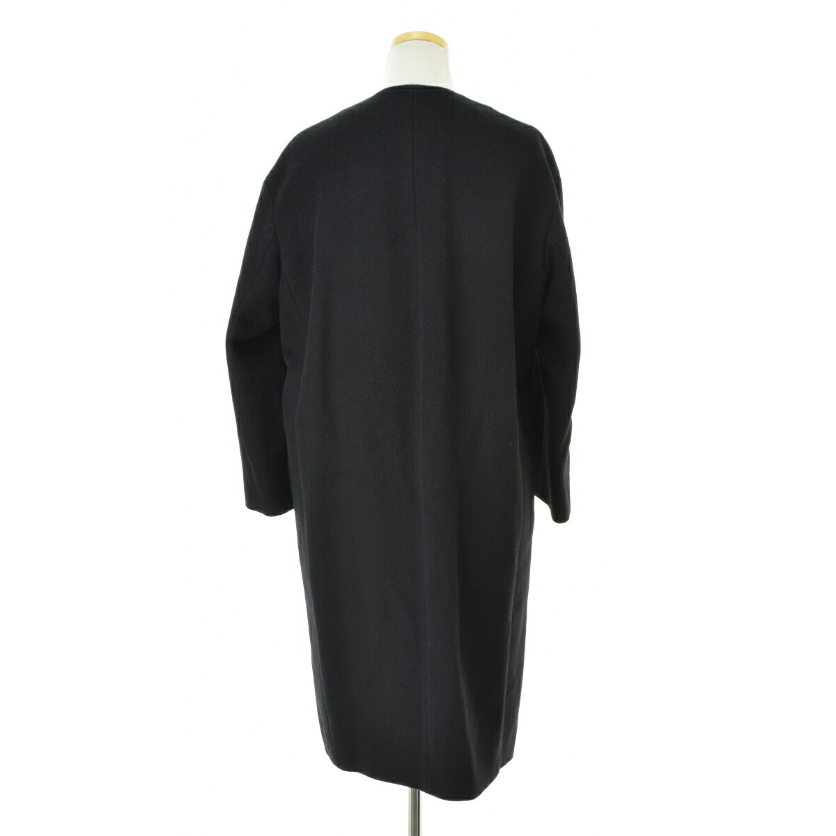 【中古】23区 / ニジュウサンクSCWSBW0503 ウールアンゴラビーバーノーカラーコートウールコート【cacgabcc-l】 kanful-11961080 ブランド古着の買取販売カンフル サンプル画像2