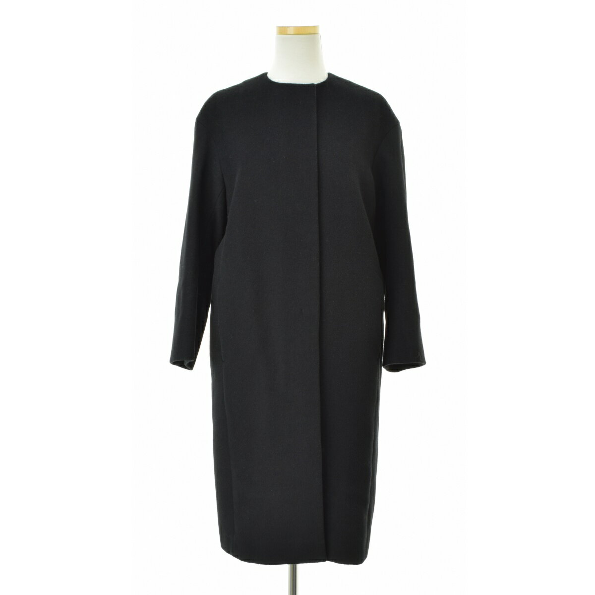 23区 アンゴラ混 ブラック ロングコート ウールコート 40 Lサイズ 美品 2848625.jpg