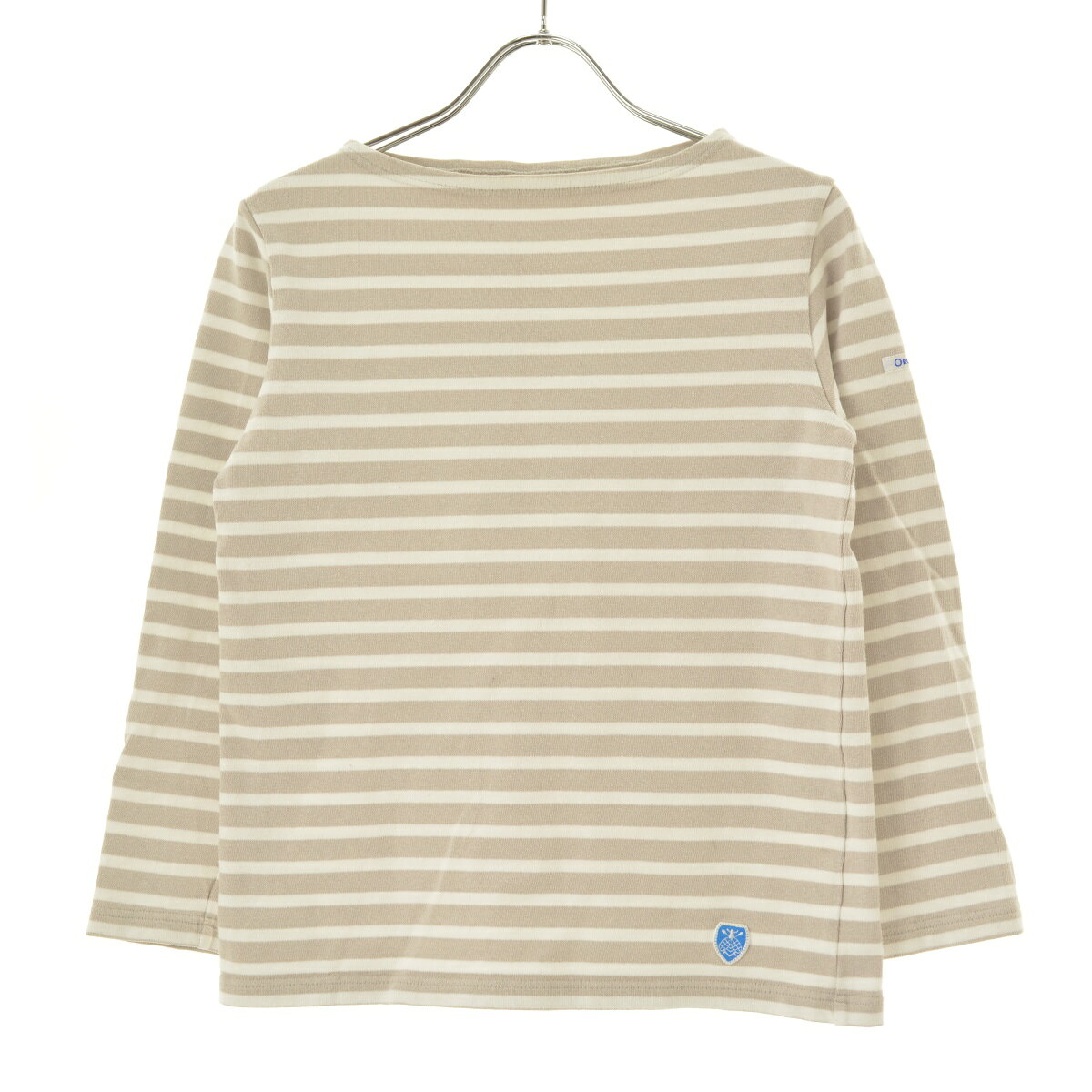 【中古】ORCIVAL / オーチバルボーダー ボートネック バスクシャツ七分袖カットソー【cacgacai-l】