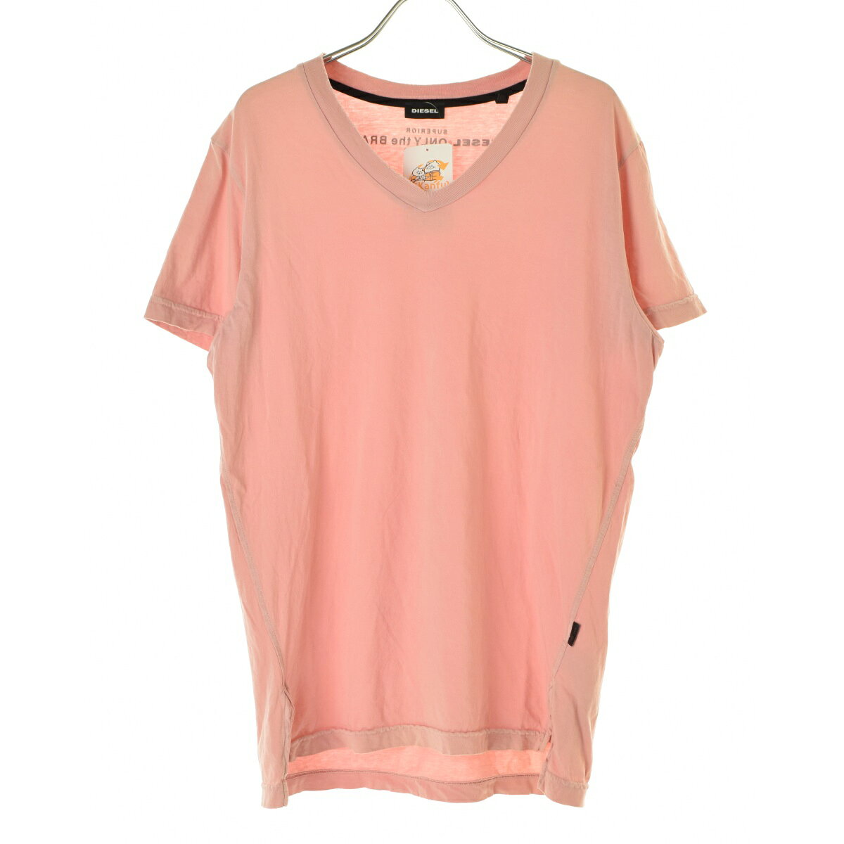 【中古】【期間限定値下げ】DIESEL / ディーゼルONLY the BRAVE Vネック半袖Tシャツ【cacfbbci-l】