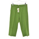 【中古】Moritz Rogosky / モーリッツロゴスキーベルテッドクロップドパンツ【caceahcd-l】