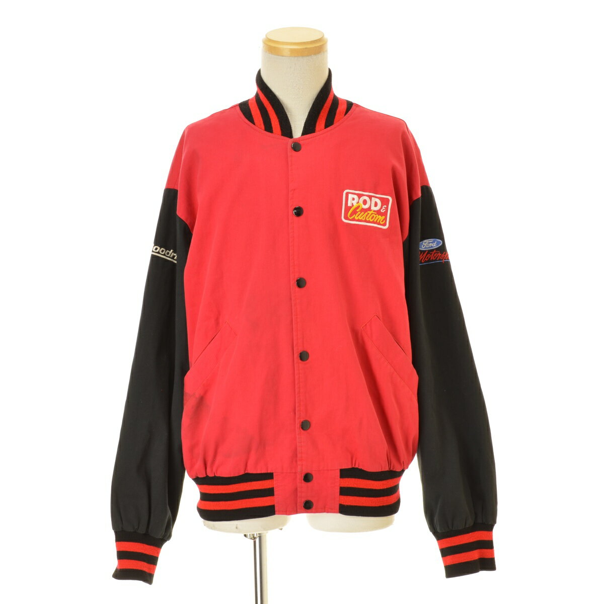 【中古】古着 / フルギROD&Customベースボールジャケット【cacfbcce-m】