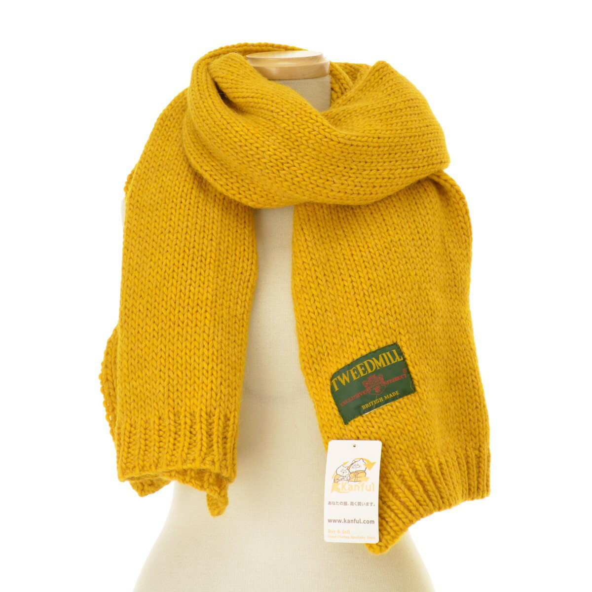 【中古】TWEEDMILL / ツィードミル英国製 ニットストール【cacgaeaj-z】