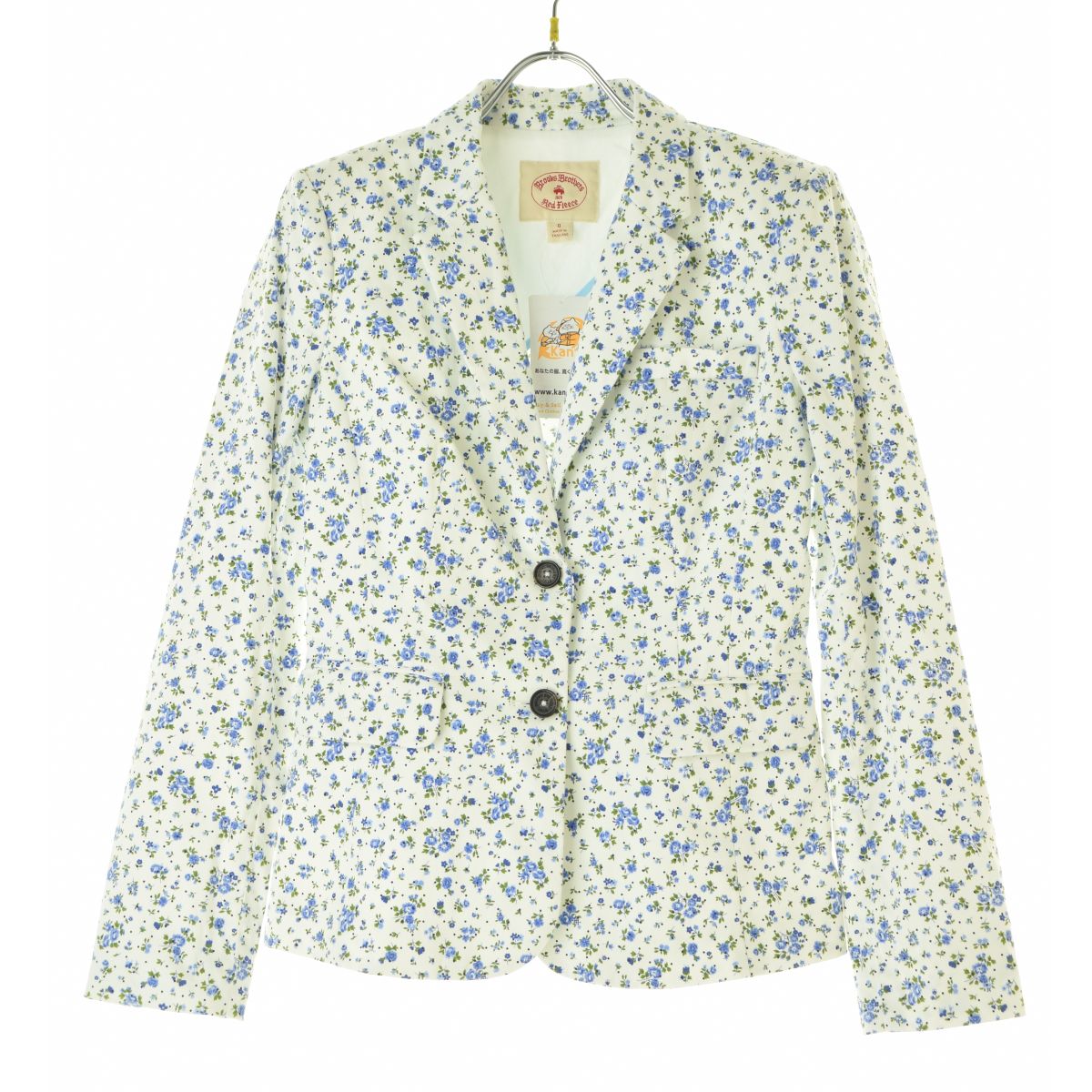 【中古】BROOKS BROTHERS / ブルックスブラザーズRed Fleece 小花柄ジャケット【cacfaiah-l】