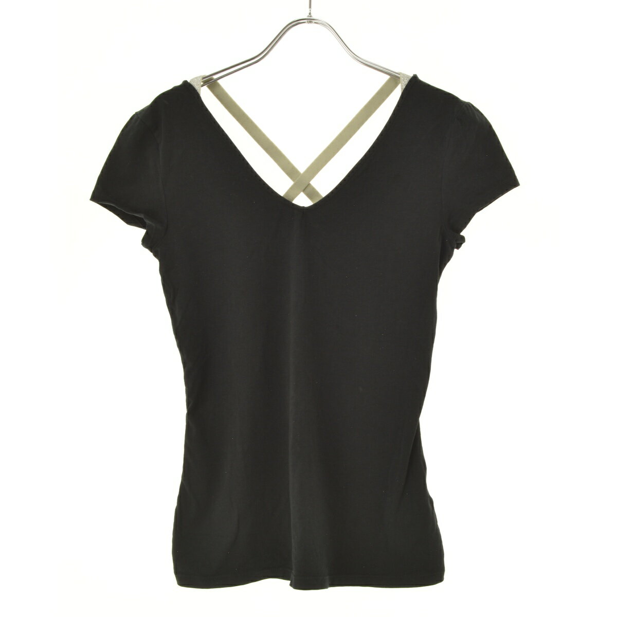Rakuten - 【中古】ARMANI EXCHANGE / アルマーニ エクスチェンジバッククロス Vネック半袖カットソー【cacgaebe-l】