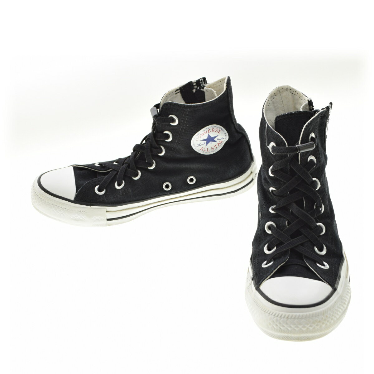 【中古】CONVERSE / コンバース1SC376 ALL STAR LOGOFLAPZIP HIスニーカー【cacgaebg-z】