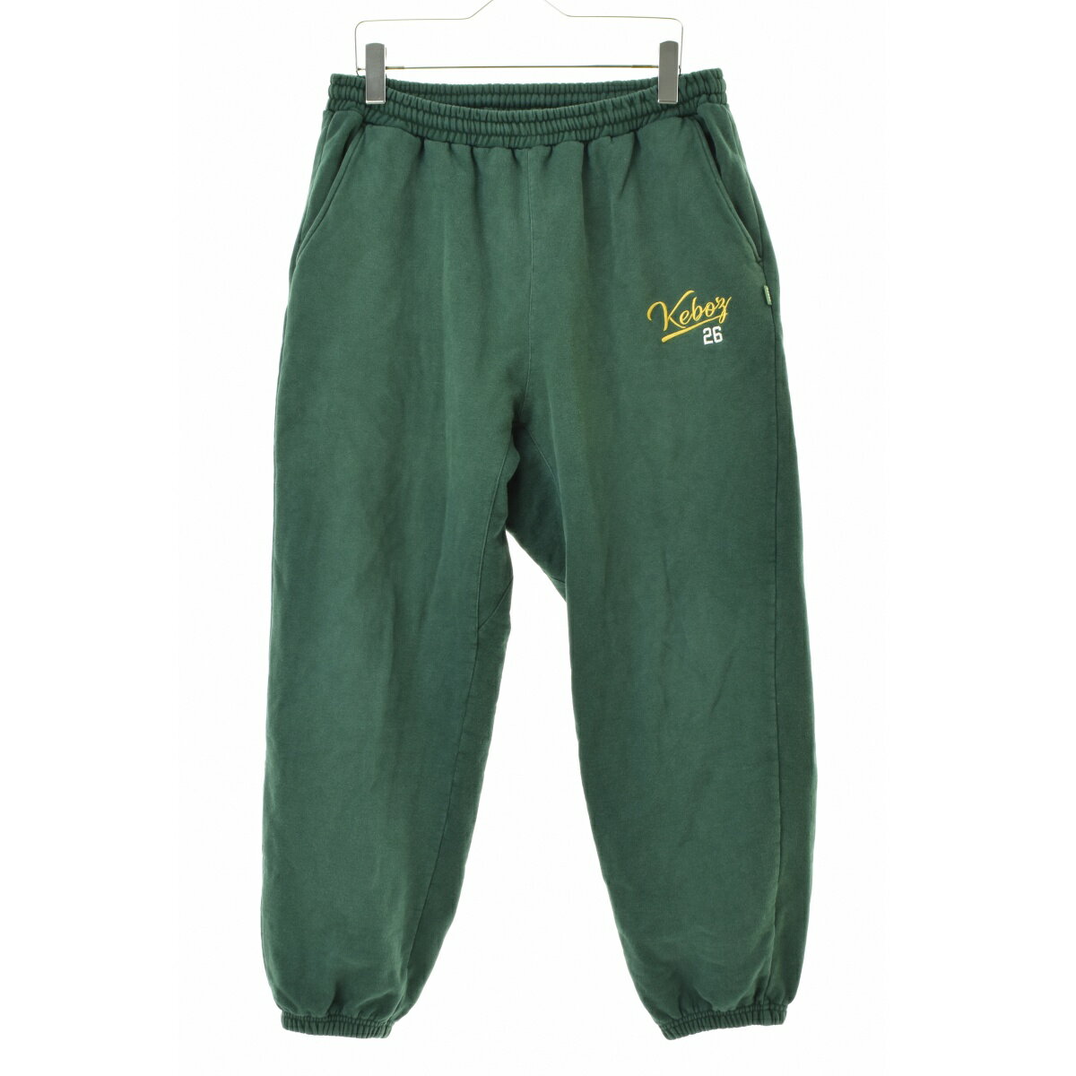 【中古】KEBOZ × FRO CLUB / ケボズ × フロクラブ26 SWEAT PANTS FOREST GREEN スウェットパンツ【cacfbbcb-m】