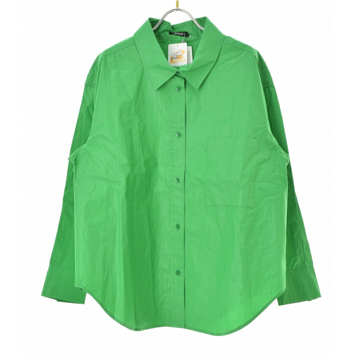 【中古】DRESSLAVE / ドレスレイブcorting cotton shirt長袖シャツ【cacgabbd-l】