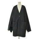 【中古】Pilgrim Surf Supply / ピルグリム サーフ サプライ23AW 37-19-0200-879 Sylvie Fleece Coat ウールカシミヤコート【caceaccj-l】