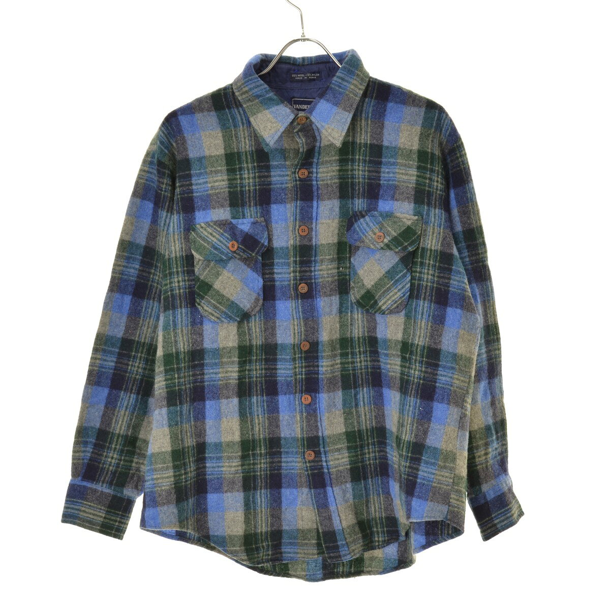70s】新品/アメリカ軍/VANDERBILT SHIRT CO/デッド/ビンテージ 