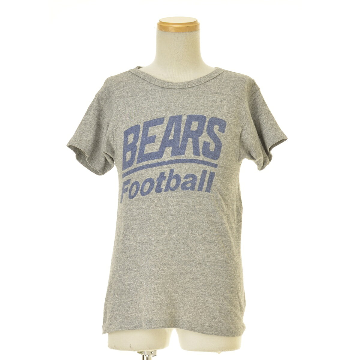 Rakuten - 【中古】CHAMPION / チャンピオン80s トリコタグ 88/12ボディ BEARS FOOTBALL 染込みプリント半袖Tシャツ【cacfbaae-m】