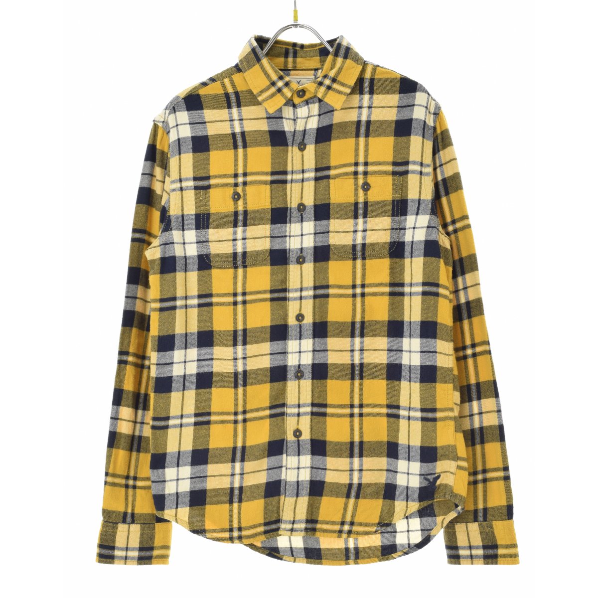 Rakuten - 【中古】AMERICAN EAGLE / アメリカンイーグルフランネルチェック長袖シャツ【cacfaccc-l】